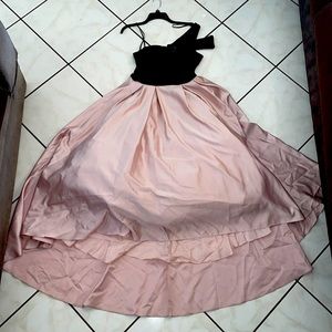 Pink and Black Betsy and Adam Dress